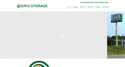 Desktop Screenshot of gizmostorage.com